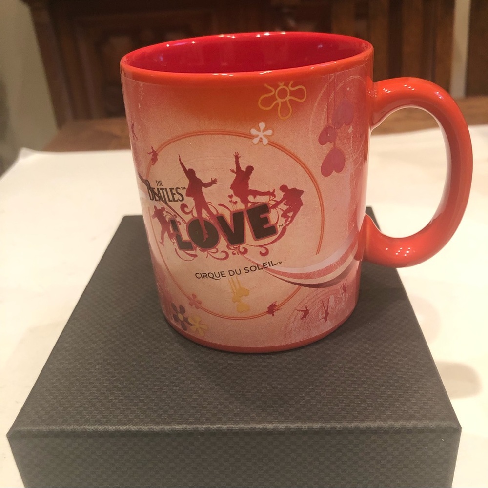 Vintage Mug The Beatles Love Cirque Du Soleil